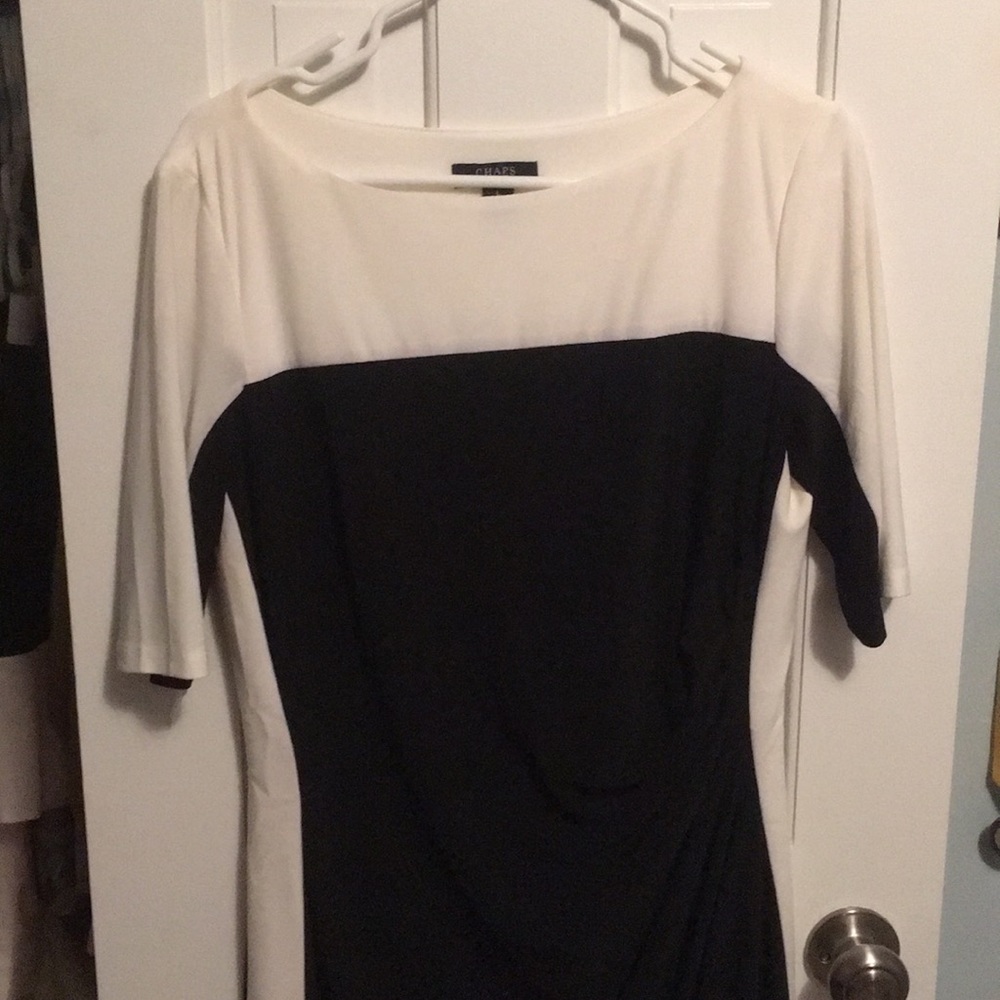 Chaps L EUC Dress